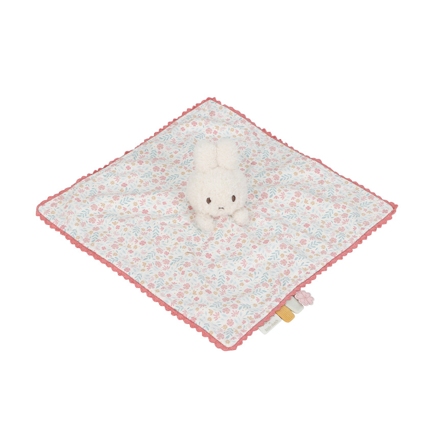 Doudou carré Miffy Lucky Blossom 