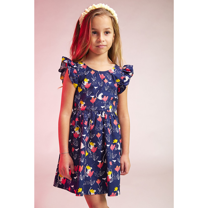 Serre-tête en broderie anglaise pour fille 