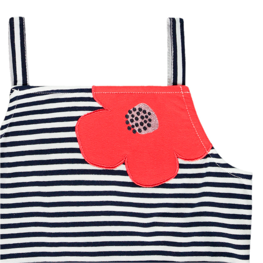 Ensemble de plage marinière pour enfant fille 