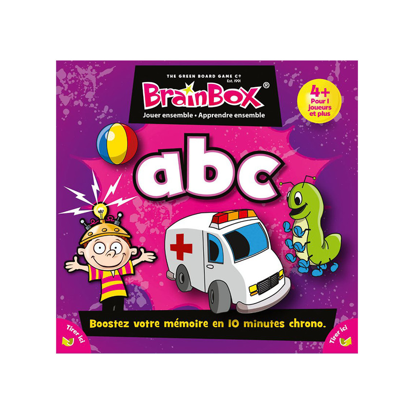 Jeux de Société BrainBox ABC 