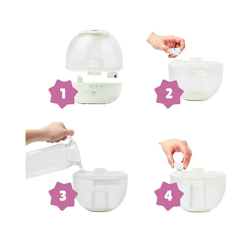 Humidificateur avec veilleuse Bubble 