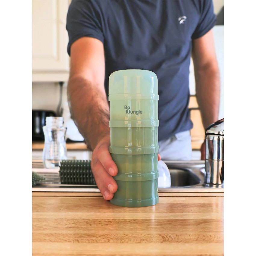 Boîte doseuse de lait empilé Jade 