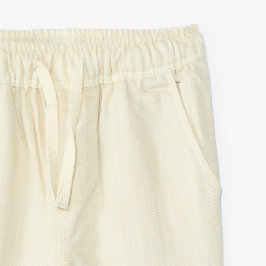 Jean droit doublé micropolaire pour bébé garçon 