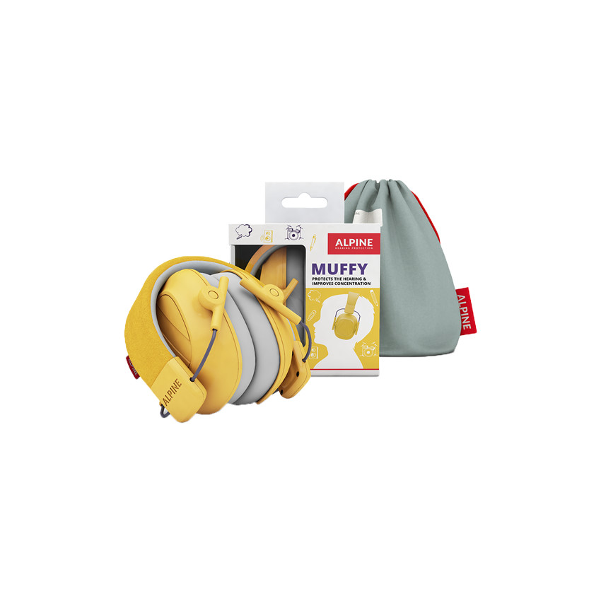 Casque anti-bruit pour enfant Muffy - Jaune - Jaune (Alpine) - Image 1
