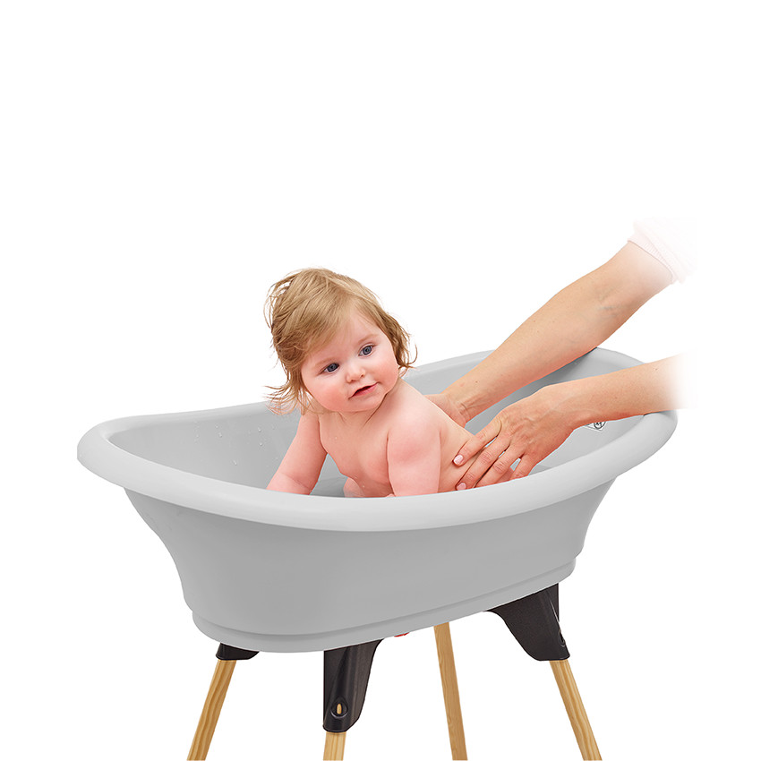 Kit baignoire Vasco 3 en 1 gris charme - Gris (Thermobaby) - Image 3