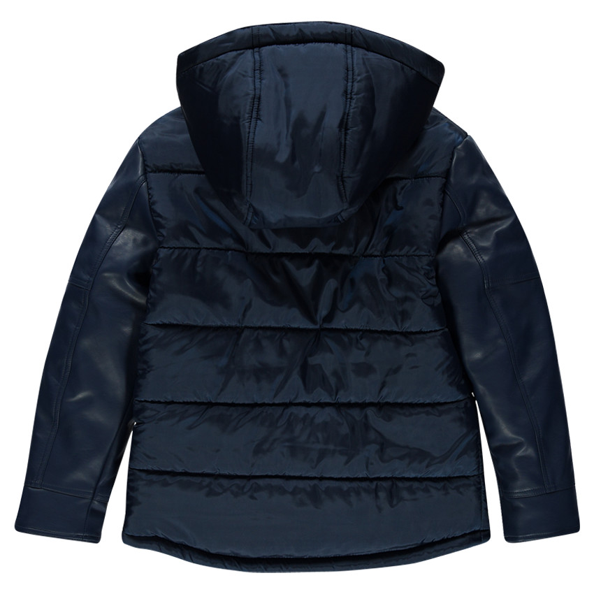 Junior - Parka bi-matière à capuche amovible 