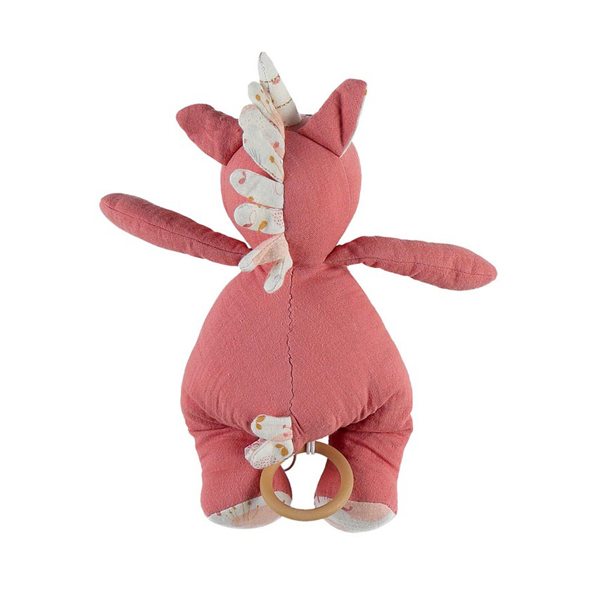 Peluche musicale Lina & Joy en mousseline 