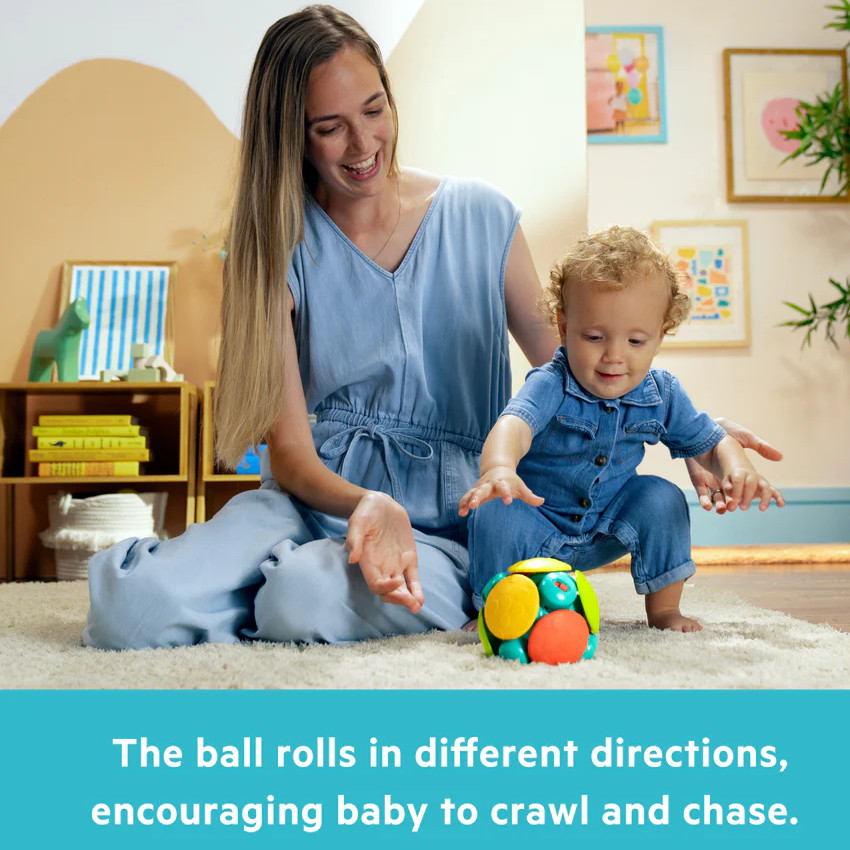 Balle d'activités - Wobble Bobble - Multicolore (Bright Starts) - Image 4