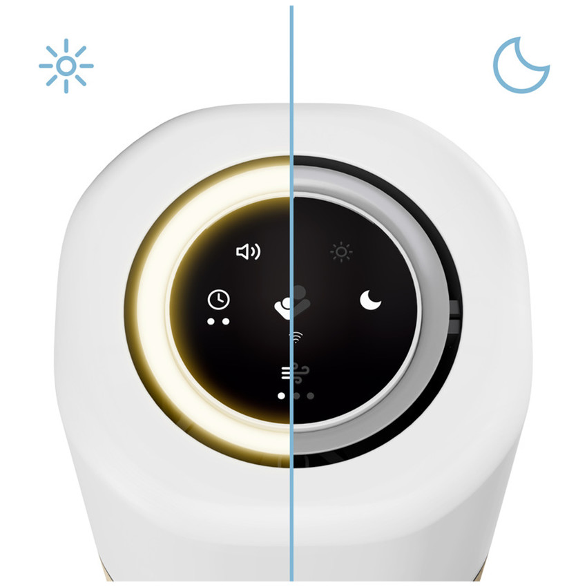 Purificateur d'air connecté 3 en 1 sons et veilleuse - Blanc (Maxi-Cosi) - Image 3