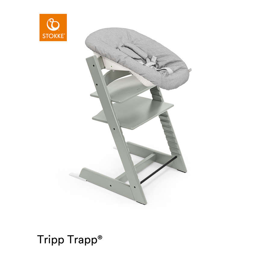 Chaise haute évolutive Tripp Trapp vert glacier 