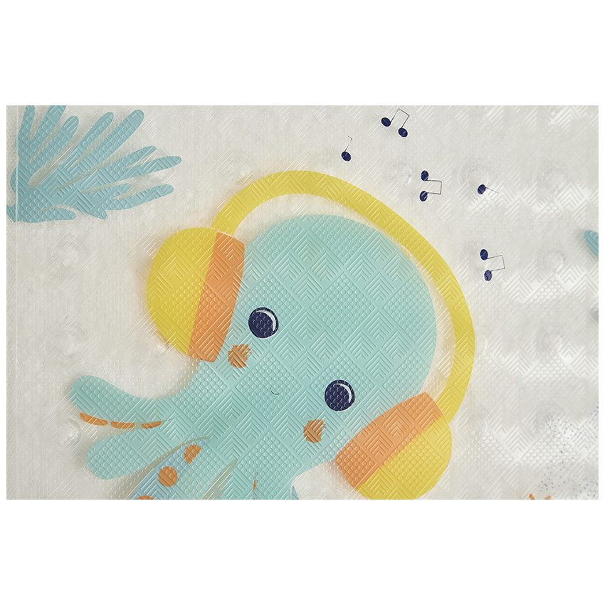 Tapis de bain XXL 40x90 cm Aloha 2.0 - Transparent (Prémaman) - Image 3