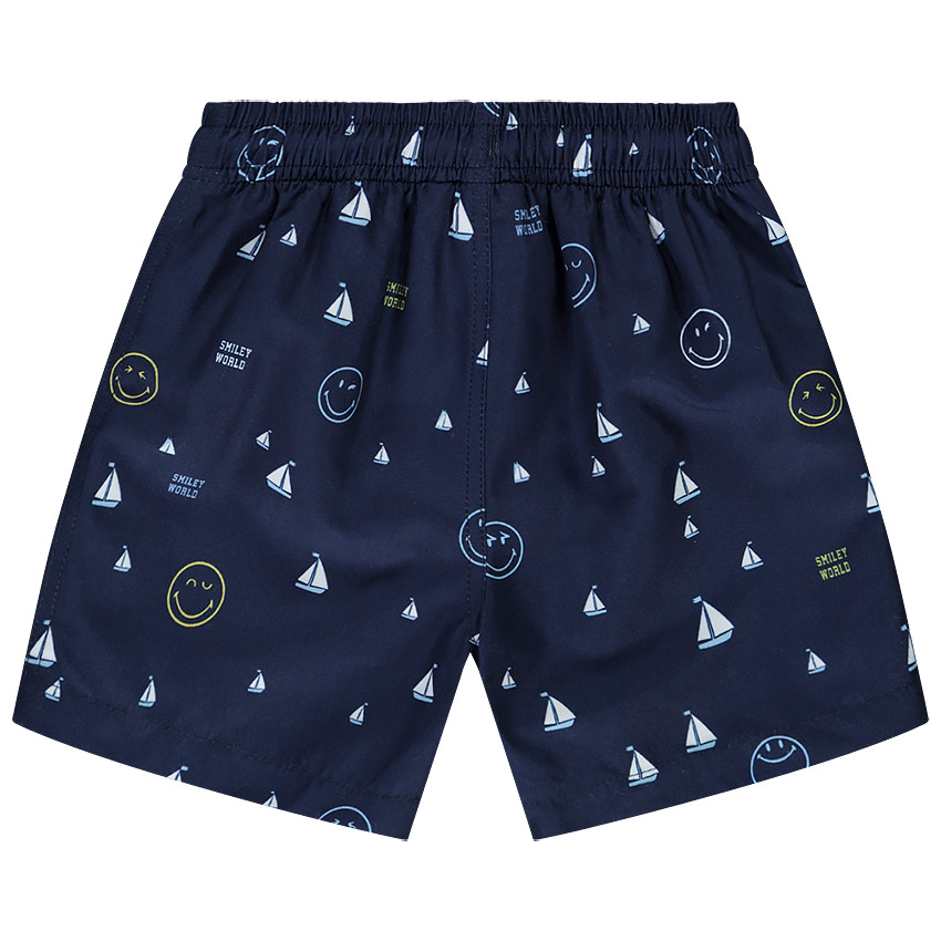 Short de bain imprimé SmileyWorld pour garçon 