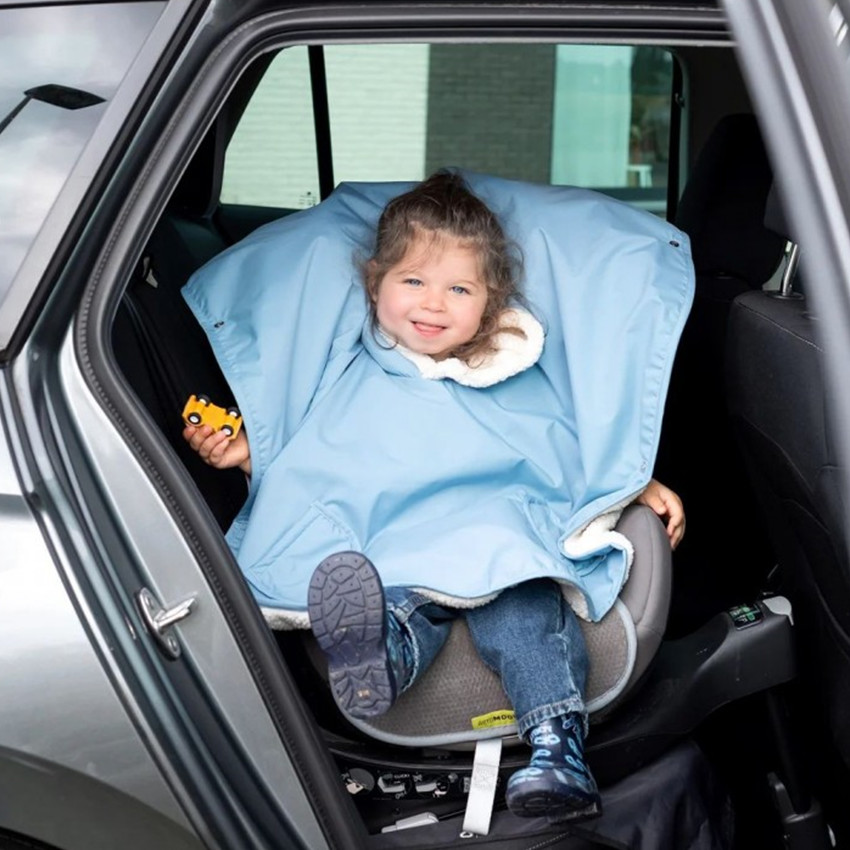 Poncho de voyage - Waterproof + teddy - Horizon - 9/36 m 