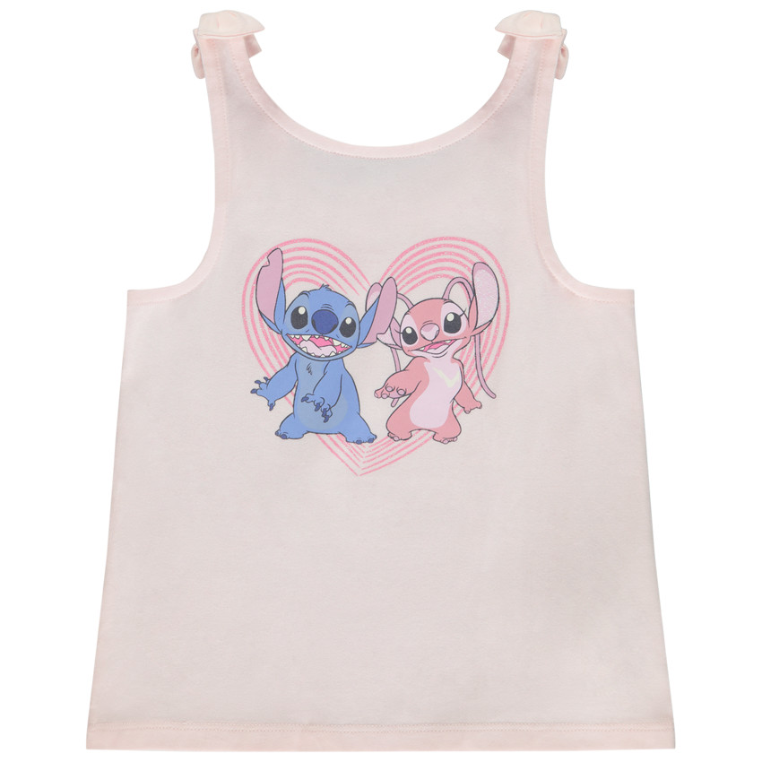 Débardeur print Stitch & Angel Disney pour fille