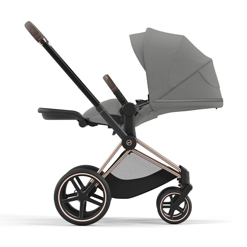 Habillage de siège pour poussette Priam 4/e-Priam 2 mirage grey 