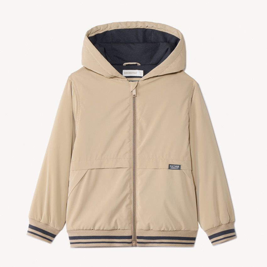 Coupe-vent rembourré en ripstop pour garçon