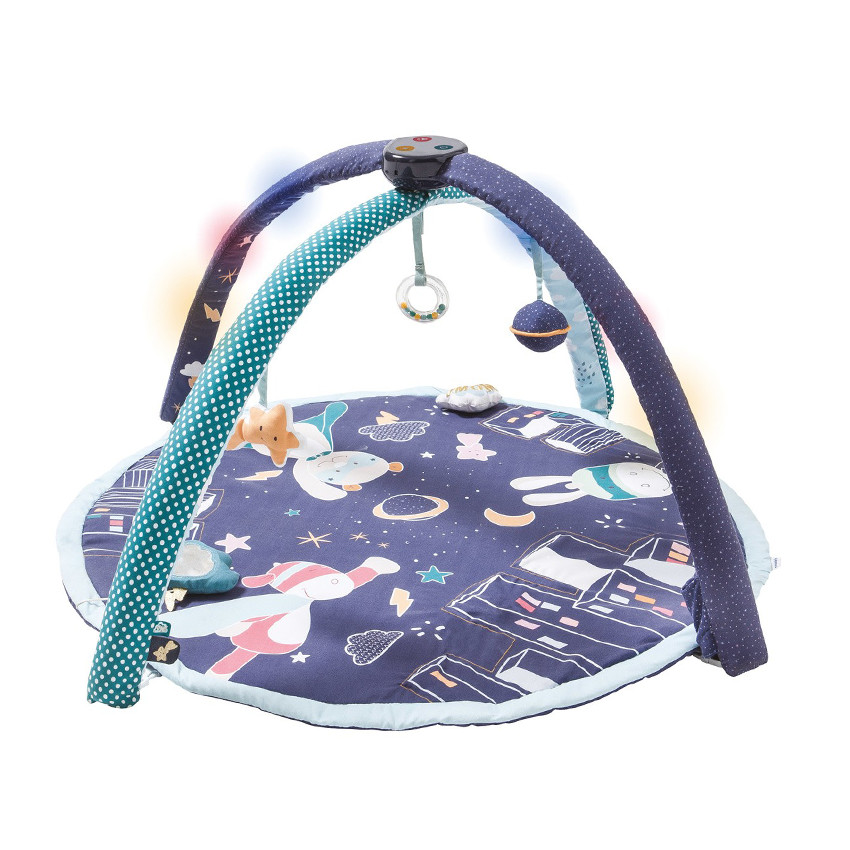 Tapis d'éveil sons et lumières collection Super-héros 