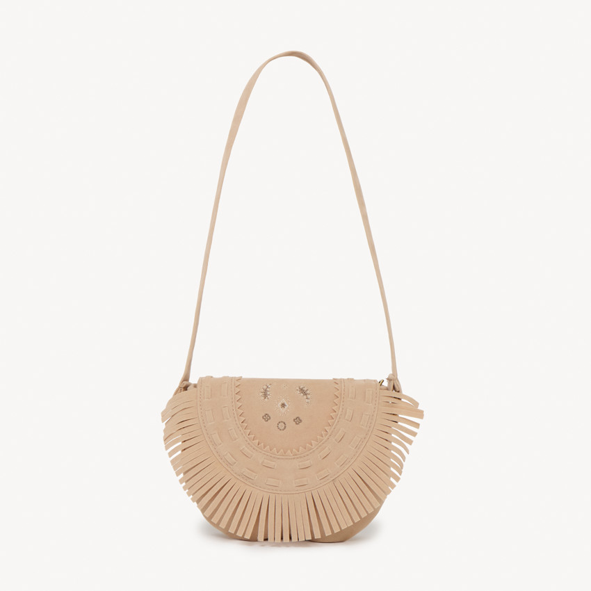 Sac à bandoulière à franges pour fille 