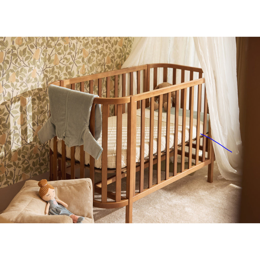 Gigoteuse manches amovibles 90cm Rib Sea Green 4 saisons 