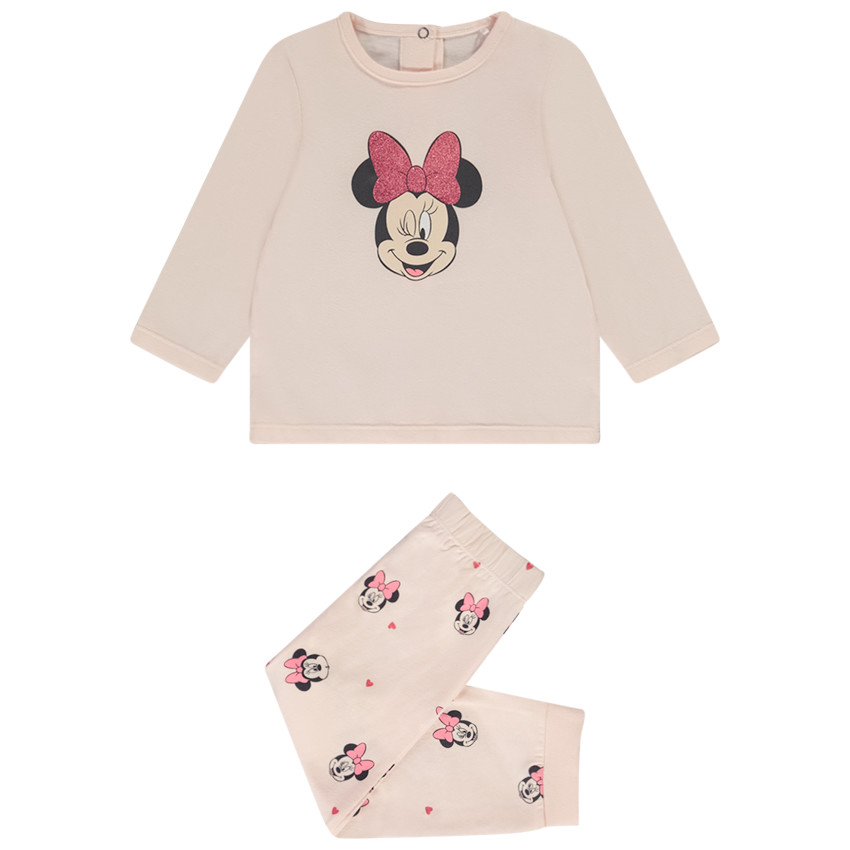 Set pyjama en jersey Minnie Disney pour bébé fille 
