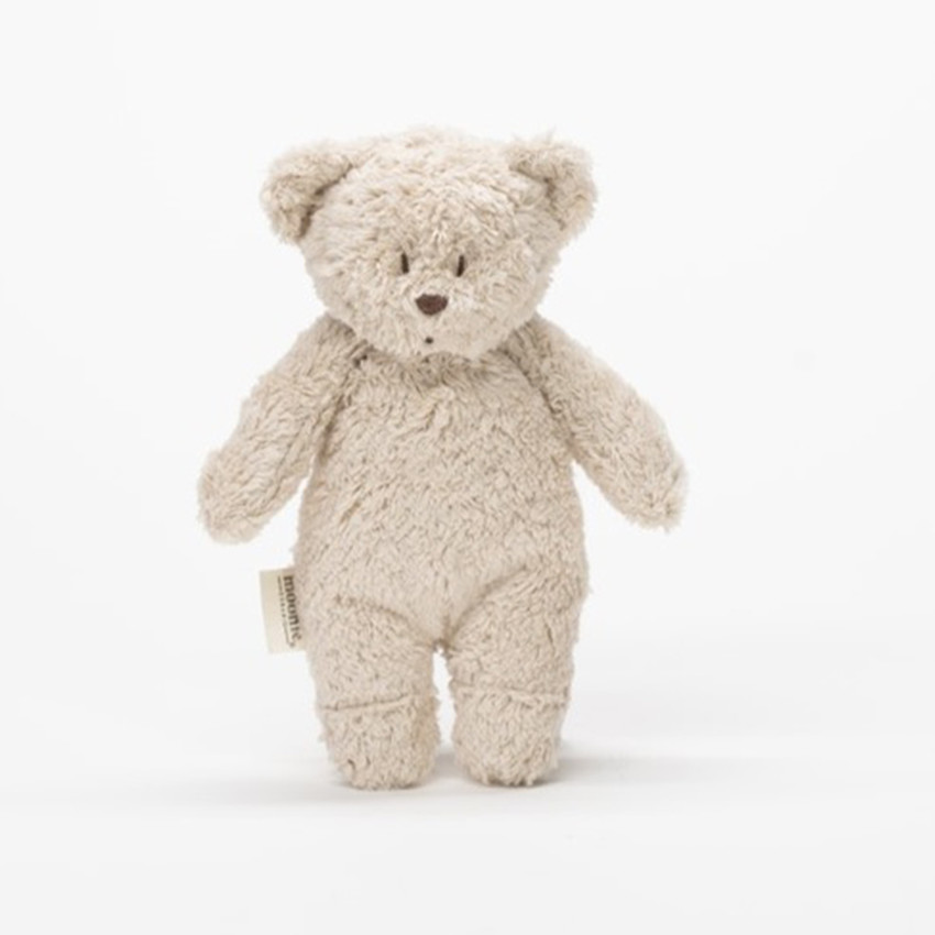 Petit Ours sensoriel Bio Sable 19cm 