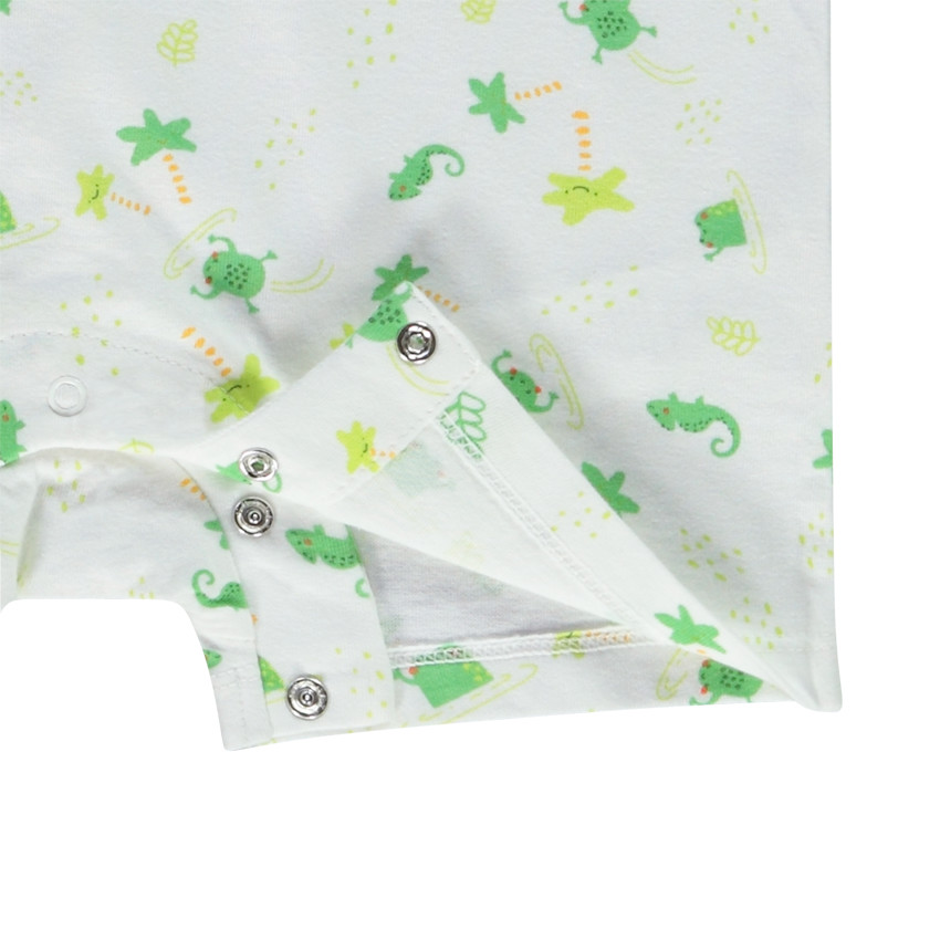 Lot de 2 combinaisons courtes en jersey pour bébé garçon 