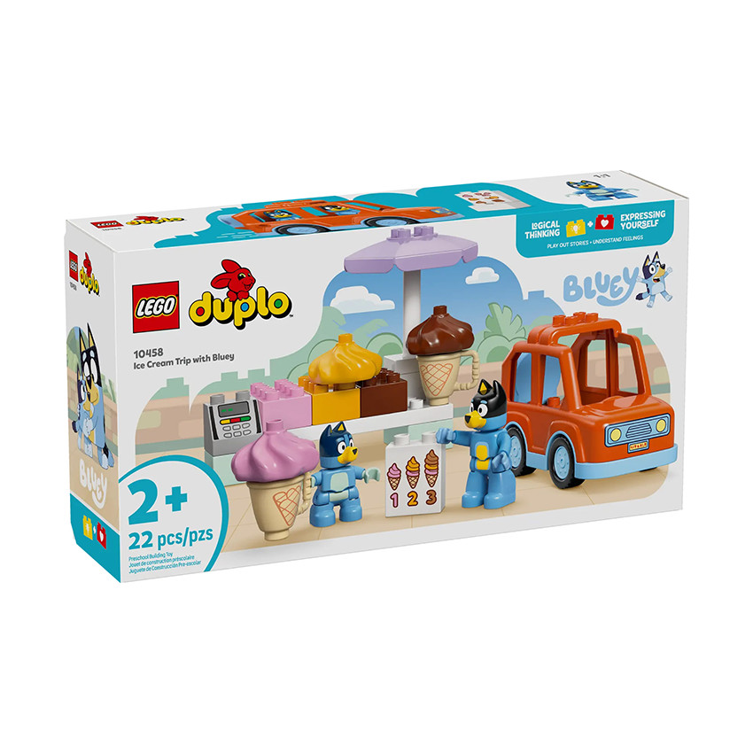 Visite chez le marchand de glace avec Bluey LEGO Duplo