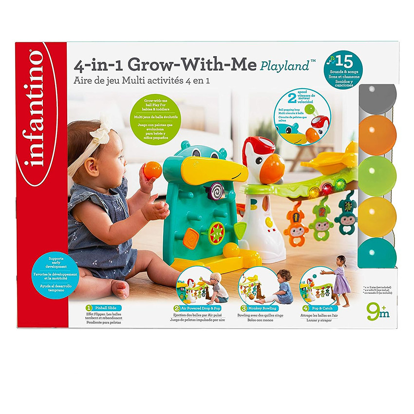 Aire de jeu multi-acivité 4-in-1 Grow with me Playland 