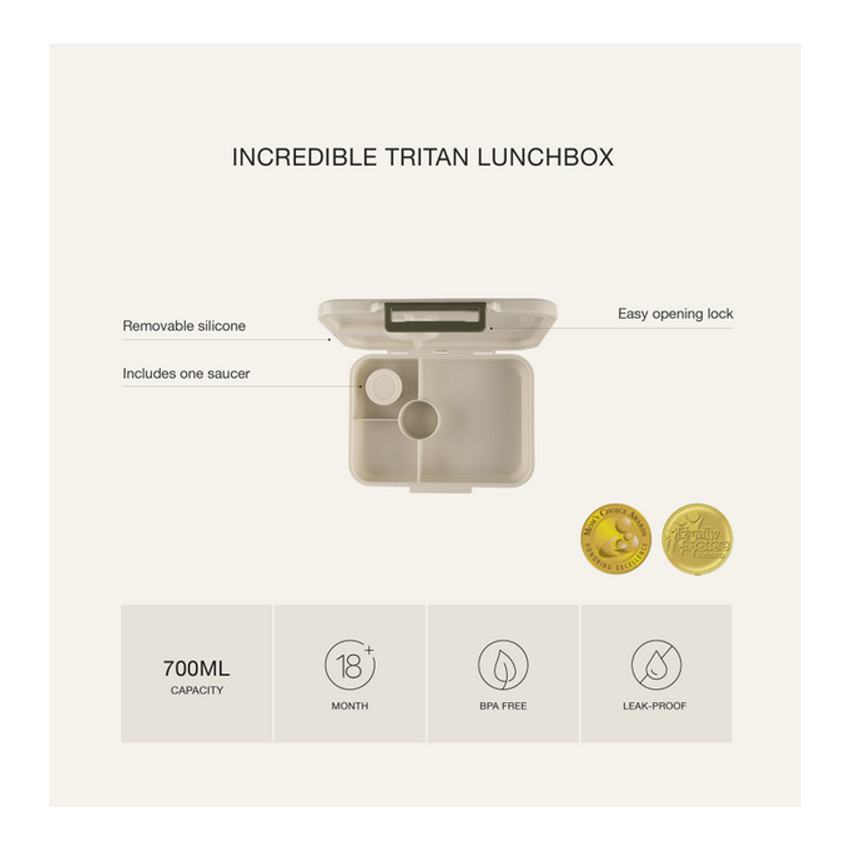 Lunchox Tritan 700 ml - Cerise 