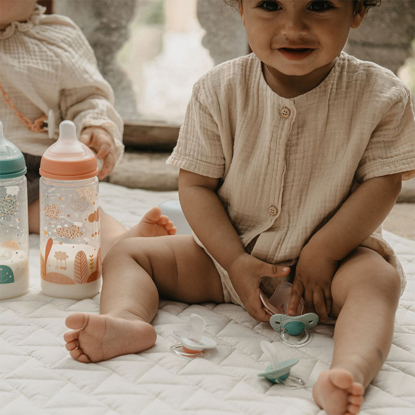 Lot de 2 sucettes silicone SX Pro 18M+ dreams blue 