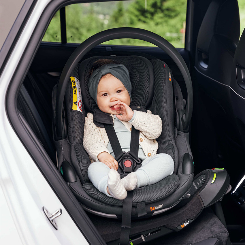 Siège-auto i-Size Bébé Go Beyond Anthracite Mesh  