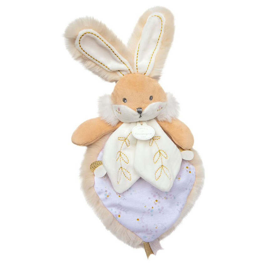 Doudou Lapin de sucre - Blanc 