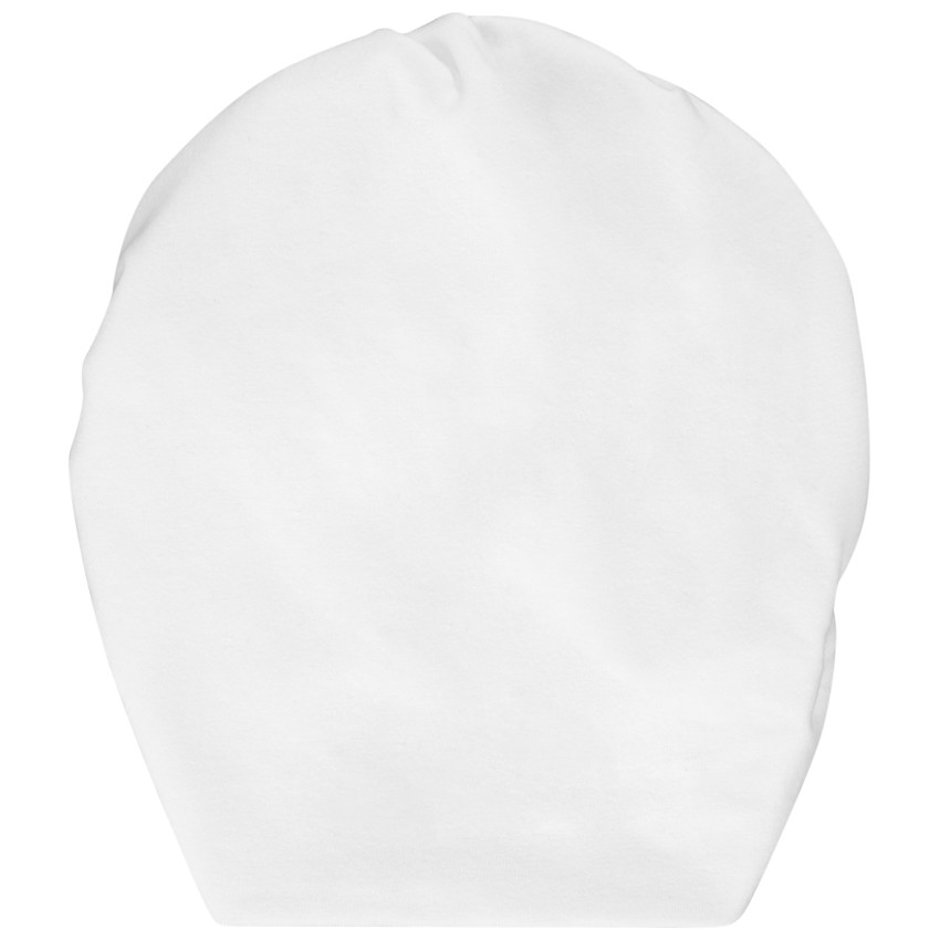 Bonnet turban uni en jersey pour bébé fille 