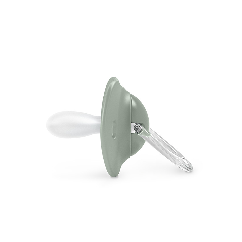 Lot de 2 sucettes silicone SX Pro 18M+ Walk in the park vert 