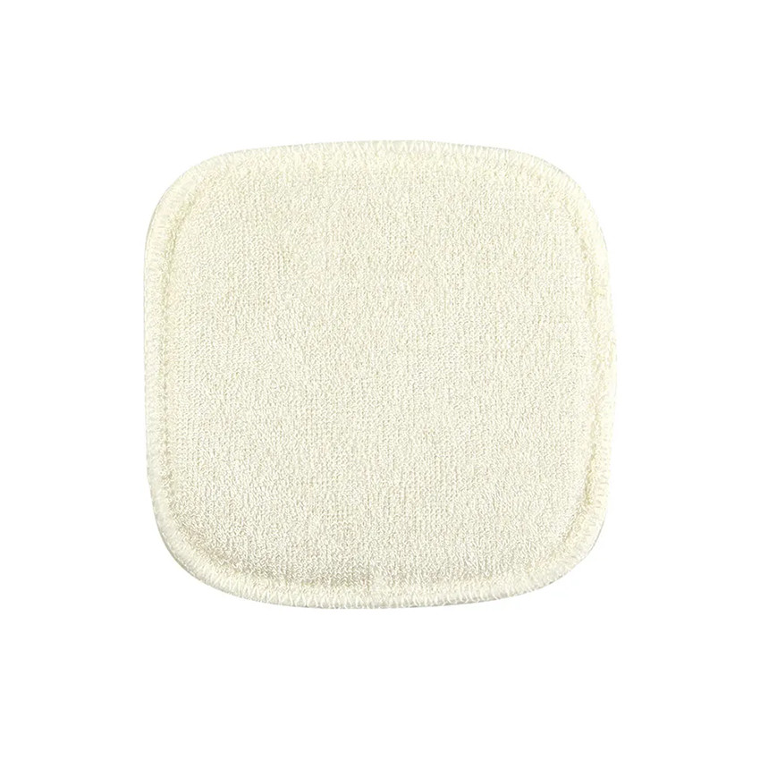 Lot de 4 carrés de soin réemployables en fibre de bambou 