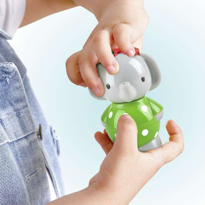 Jouet de bain Éléphant nageur et sa bouée 