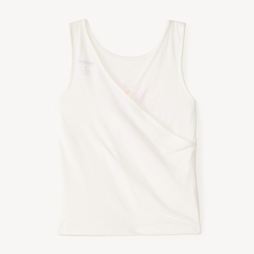 Débardeur en maille patch fantaisie pour fille 