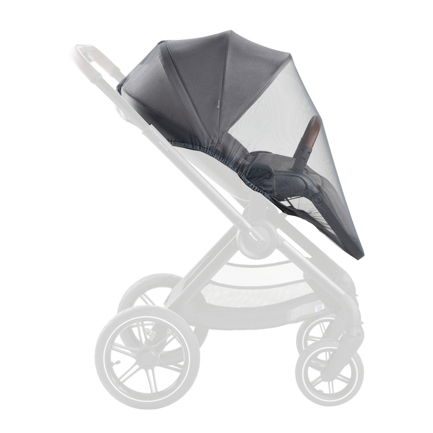 Moustiquaire pour poussette Gris 