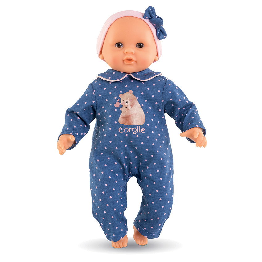 Poupon bébé câlin Capucine - Ourson 