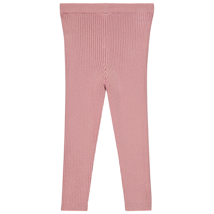 Caleçon côtelé uni pour bébé fille 