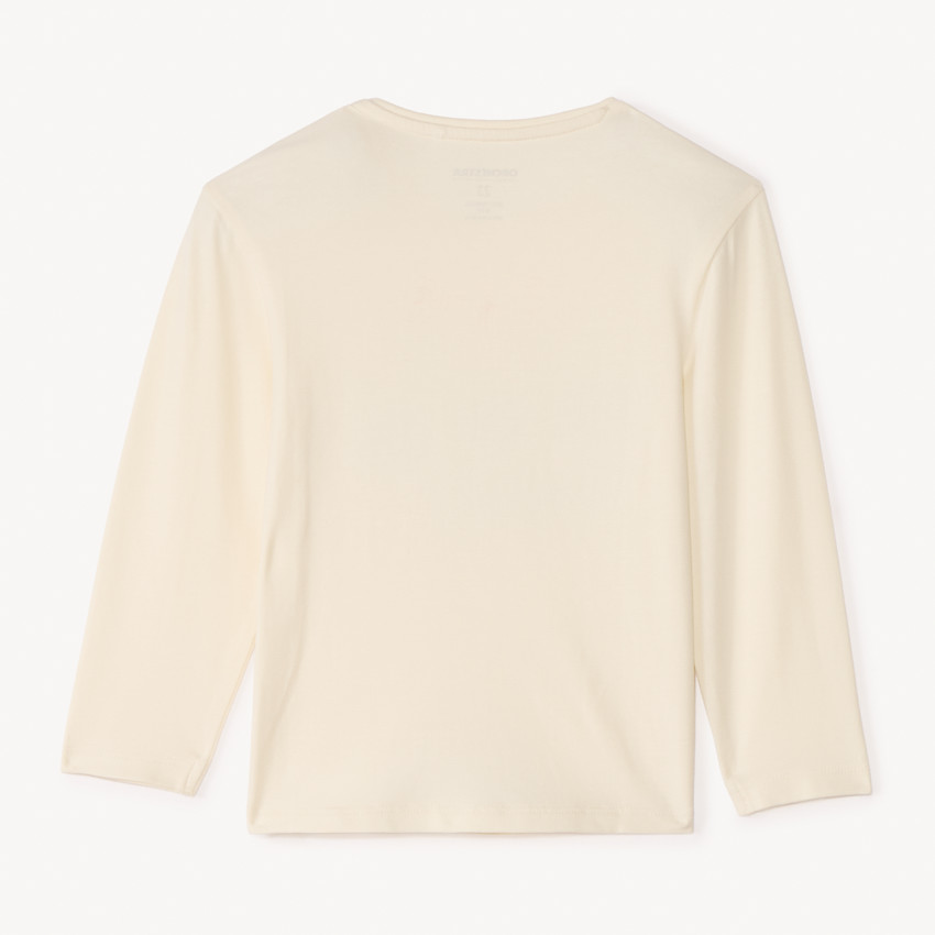 T-shirt manches longues print animaux pour bébé fille 