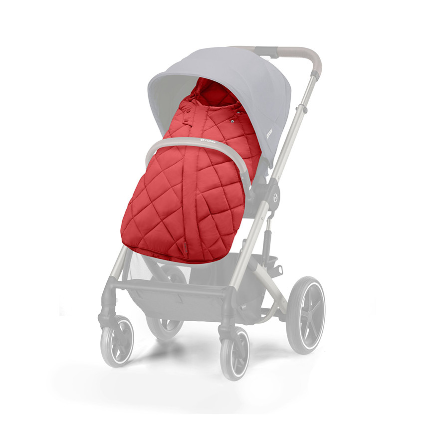 Chancelière Snogga 2 Conscious Collection hibiscus red 