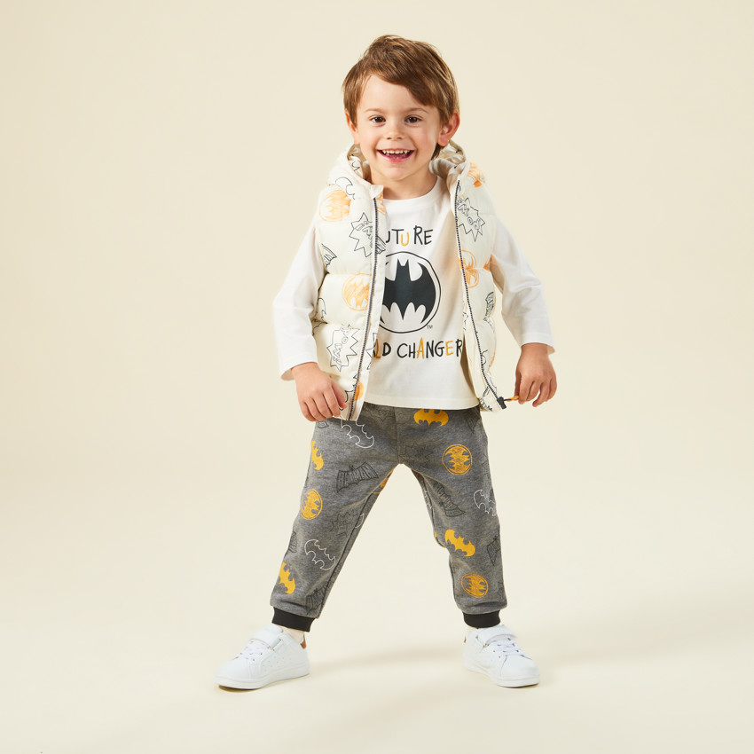 T-shirt manches longues Batman Warner pour bébé garçon 