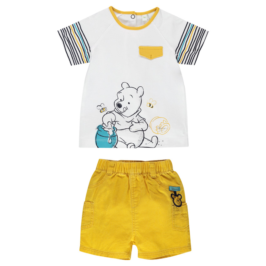 Ensemble tee-shirt et short Disney print Winnie l'ourson 
