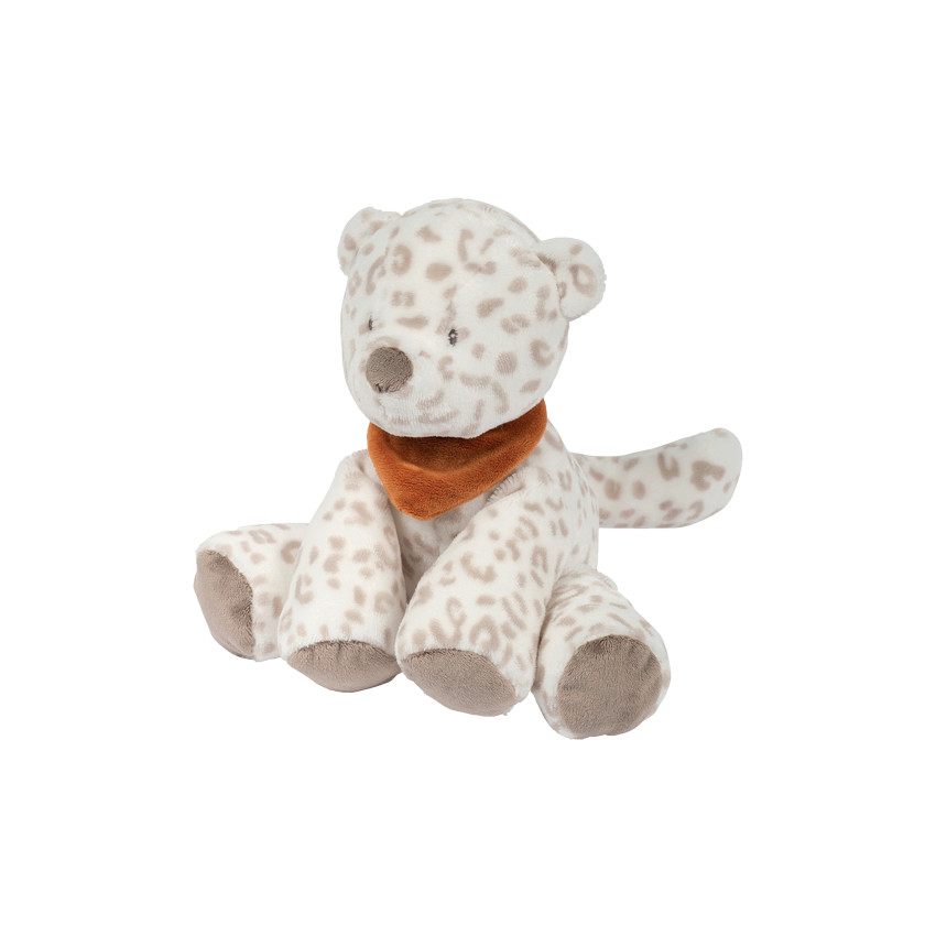 Peluche léopard des neiges Jungo 30 cm 