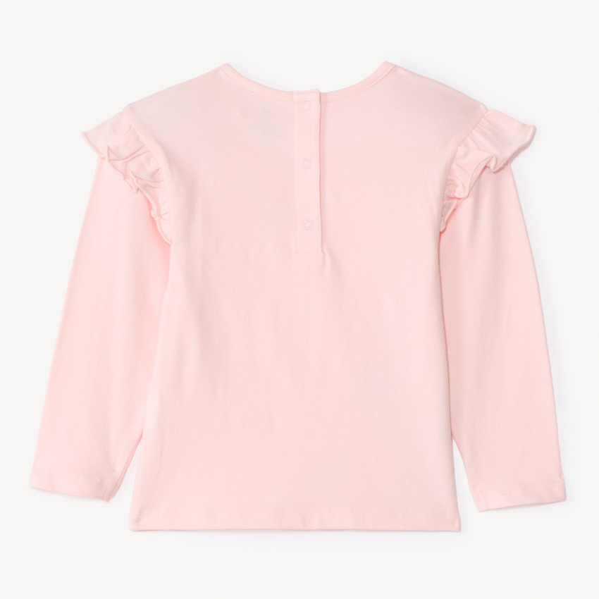 T-shirt manches longues Stitch Disney pour bébé fille 