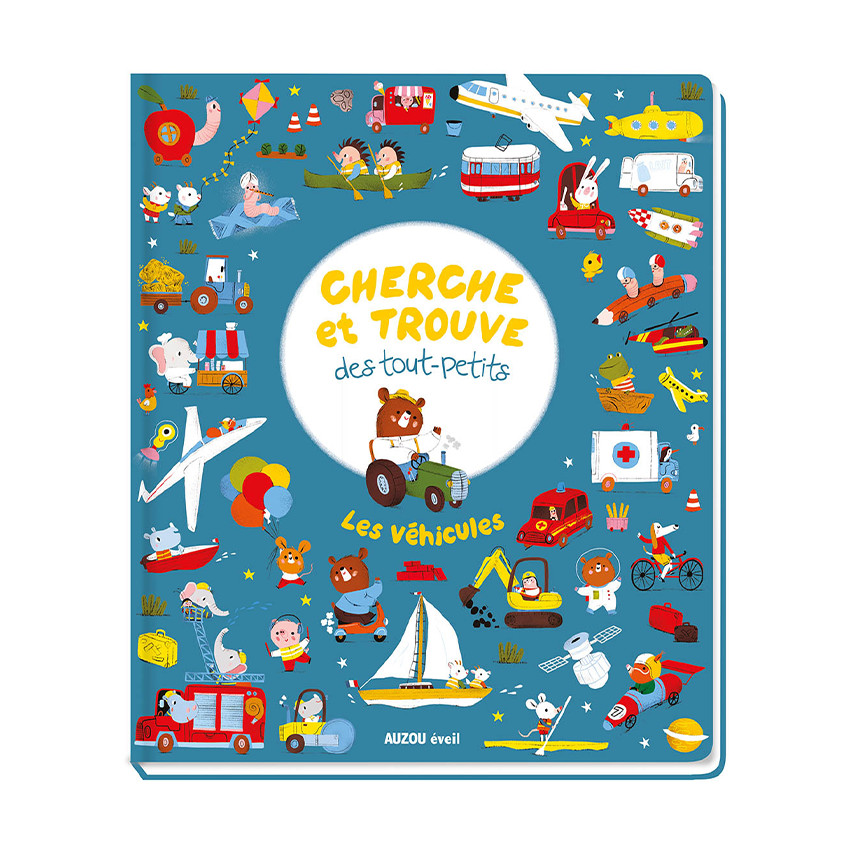 Livre "Cherche et trouve des tout-petits - Les véhicules" 
