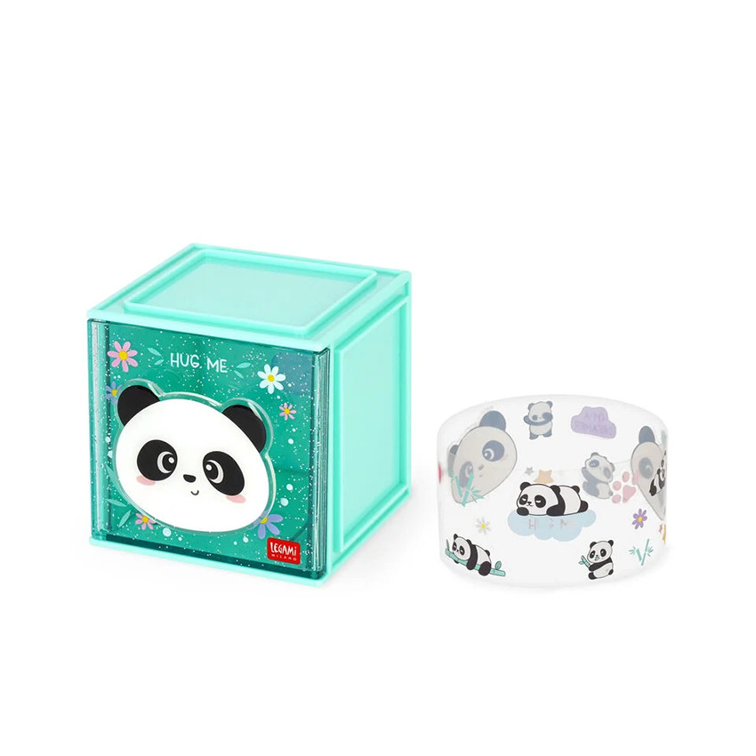 Boîte empilable de bureau panda 