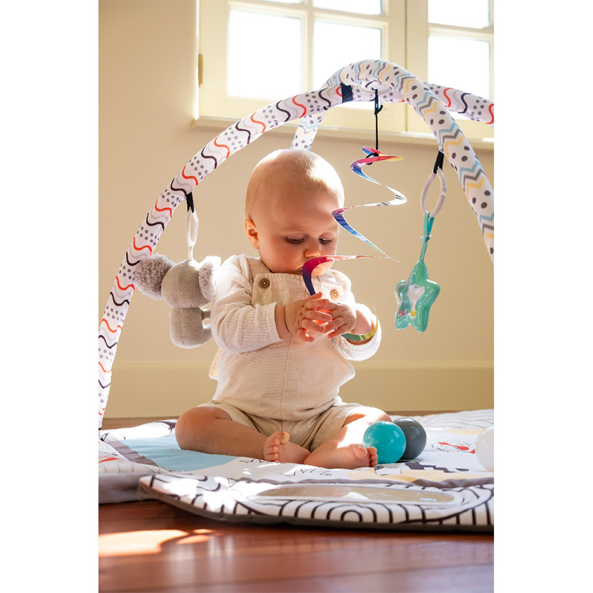 Tapis d'éveil & d'activité avec balles Expédition Nocture 