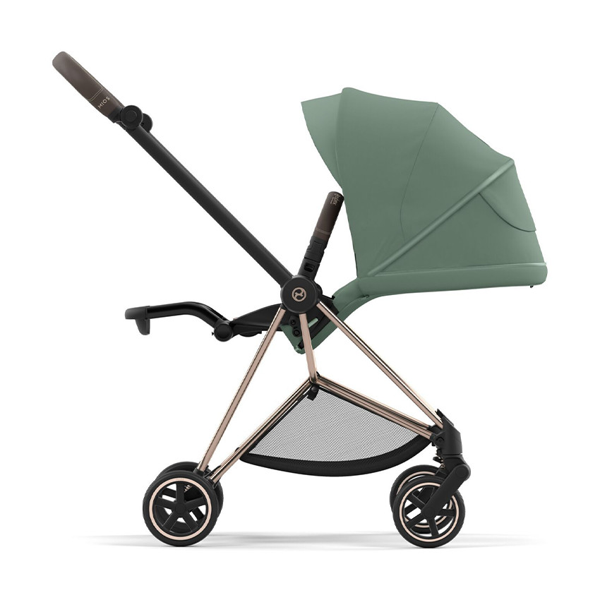 Habillage de siège pour poussette Mios 3 leaf green 